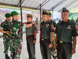 Dandim 1410/Bantaeng Pimpin Korp Raport, Sejumlah Prajurit Naik Pangkat TMT 1 April 2026