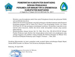 Rekomendasi Dewas Diprotes, Karyawan Hingga Aktivis Buruh Minta Dirut PDAM Bantaeng Dinonaktifkan Permanen