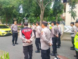 Polres Bantaeng Lakukan Pengamanan Penuh Hari Ketiga Aksi Penolakan Direktur PDAM