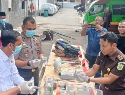 Kejari Bantaeng Musnahkan Barang Bukti 44 Perkara, Didominasi Kasus Narkotika