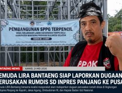 Pemuda LIRA Bantaeng Berkoalisi Siapkan Aduan ke Pusat soal Dugaan Perusakan Rumdis SD Inpres Panjang
