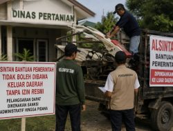 Apa Dampak Bagi Ketua Kelompok Tani yang Membawa Alsintan Bantuan Keluar Daerah?