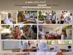MTsS Muhammadiyah Bantaeng Terapkan Asesmen Berbasis Kertas pada Evaluasi Akhir Tahun