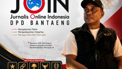 Ketua JOIN Bantaeng: Media dan Pemuda Berperan Menjaga Nilai-Nilai Pancasila