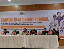 Bupati Bantaeng Berikan Dukungan Penuh bagi Training Raya Nasional HMI Cabang Bantaeng
