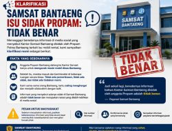 Samsat Bantaeng Klarifikasi Isu Sidak Propam: Informasi yang Beredar di Media Sosial Tidak Sesuai Fakta