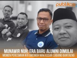 IKA Unismuh Bantaeng Konsolidasi, Munawir Nuh Ajak Alumni Bangun Daerah