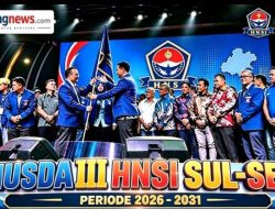 Musda III HNSI Sulsel Tetapkan Andi Iwan Darmawan Aras sebagai Ketua Periode 2026–2031