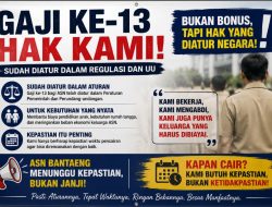 Gaji ke-13 ASN Bantaeng Jadi Sorotan: “Kapan Cair?” Jadi Pertanyaan yang Terus Berulang