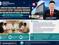Plt Direktur RSUD Prof. Anwar Makkatutu Bergerak Cepat Tangani Insiden Security, Mediasi Berakhir Kondusif