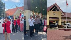 Polres Bantaeng Tunjukkan Komitmen Polri Presisi dalam Pengawalan Aksi Mahasiswa