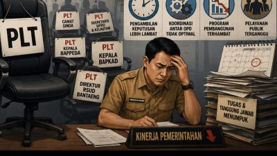 13 Jabatan Strategis Berstatus Plt di Bantaeng Munculkan Kekhawatiran Sistem Birokrasi