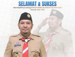 Mengemban Amanah di Tengah Harapan Baru, dr. Andi Ikhsan Siap Menakhodai Pramuka Bantaeng