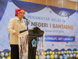 Balai Kartini Jadi Saksi 187 Siswa SMPN 1 Bantaeng Tutup Babak Lama, Menyongsong Masa Depan