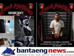 Resmob Polres Bantaeng Ringkus Pemuda 18 Tahun, Mengaku Puluhan Kali Mencuri