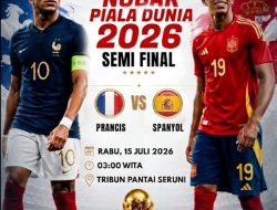 Pemkab Bantaeng Ajak Masyarakat Nobar Semifinal Piala Dunia 2026 di Tribun Pantai Seruni