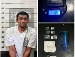 Satresnarkoba Polres Bantaeng Amankan Sopir, Tiga Saset Diduga Sabu Ditemukan di Saku Celana