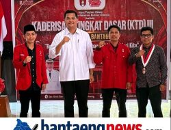 Bupati Bantaeng Buka Kaderisasi Tingkat Dasar III DPC GMNI Bantaeng