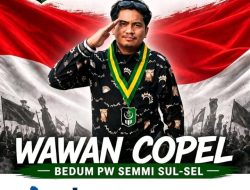 Bendahara Umum PW SEMMI Sulsel Wawan Copel Ajak Masyarakat Kibarkan Merah Putih Sambut HUT Ke-81 RI
