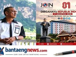 Alimin DS Ajak Warga Bantaeng Semarakkan HUT RI ke-81