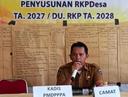 KADIS PERTANIAN KAB. BANTAENG DI WAKILI OLEH KEPALA BIDANG PENYULUHAN DALAM ACARA MUSRENBANG DESA LONRONG, PERTANIAN JADI FOKUS UTAMA.