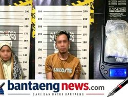 Satresnarkoba Polres Bantaeng Ungkap Dugaan Peredaran Sabu, Dua Terduga Pelaku Diamankan dengan Barang Bukti 26,84 Gram