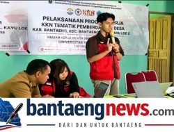 Mahasiswa KKN Unhas Gelar Pelatihan Penulisan Caption bagi Perangkat Desa Kayu Loe*