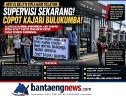Aksi di Kejati Sulsel, Aliansi Mahasiswa dan Pemuda Anti Korupsi Desak Supervisi Kasus Pasar Sentral Bulukumba hingga Evaluasi Kajari