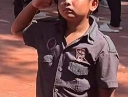 Patriotisme Cilik di Hari Kemerdekaan, Abidzar Faraz Ansar Khidmat Hormati Sang Saka Merah Putih