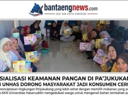 Sosialisasi Keamanan Pangan, KKN Unhas Dorong Masyarakat Pa’jukukang Jadi Konsumen Cerdas