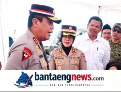 Kapolda Sulsel dan Bupati Bantaeng serta forkopimda Ikuti Penanaman Bawang Putih Serentak Polri