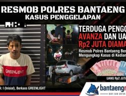 Resmob Polres Bantaeng Amankan Pria Diduga Gelapkan Avanza dan Uang Rp2 Juta