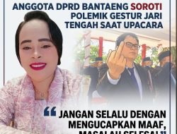 Anggota DPRD Bantaeng Soroti Polemik Gestur Jari Tengah Saat Upacara: “Jangan Selalu dengan Mengucapkan Maaf, Masalah Selesai”