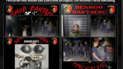 Resmob Polres Bantaeng Amankan Pemuda 20 Tahun, Diduga Terlibat Pencurian di Lambocca