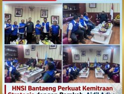 HNSI Bantaeng Perkuat Kemitraan Strategis dengan Pemkab, Aidil Adha: Kepentingan Nelayan Harus Dikawal