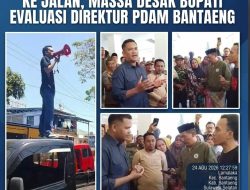 Warga Terdampak Krisis Air Turun ke Jalan, Massa Desak Bupati Evaluasi Direktur PDAM Bantaeng