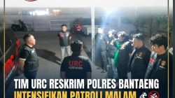 Tim URC Reskrim Polres Bantaeng Intensifkan Patroli Malam, Antisipasi 3C hingga Balapan Liar