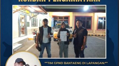 GPND BANTAENG ADVOKASI KORBAN PENGANIAYAAN