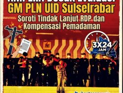 AMPERA Desak Evaluasi GM PLN UID Sulselrabar, Soroti Tindak Lanjut RDP dan Kompensasi Pemadaman