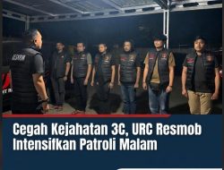 Cegah Kejahatan 3C, URC Resmob Polres Bantaeng Intensifkan Patroli Malam