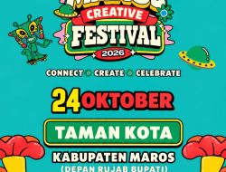 Maros Creative Festival 2026 Siap Digelar, Suakarya Connection Hadirkan Ruang Kreatif bagi Anak Muda