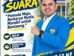 Konsisten Maju sebagai Ketua KNPI Bantaeng, Juswansar S.P., M.P. Usung Semangat Pemuda Maju dan Berkarya Nyata