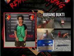 URC Resmob Polres Bantaeng Amankan Terduga Pelaku Pencurian Motor, Ayah dan Anak Diduga Beraksi Bersama