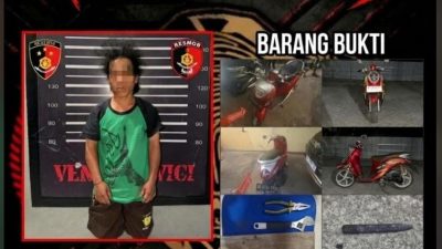 URC Resmob Polres Bantaeng Amankan Terduga Pelaku Pencurian Motor, Ayah dan Anak Diduga Beraksi Bersama