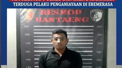 Tim Resmob Polres Bantaeng Amankan Terduga Pelaku Penganiayaan di Eremerasa, Polisi Buru Pelaku Lain