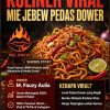KULINER VIRAL! MIE JEBEW PEDAS DOWER MILIK M. FAUZY AULIA DAN A. SRY MULYA ASTUTI SUKSES CURI PERHATIAN
