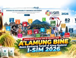 Setelah DPD RI Awards, Inovasi A’Lamung Bine Mengantarkan Bantaeng ke Ajang Nasional I-SIM 2026.